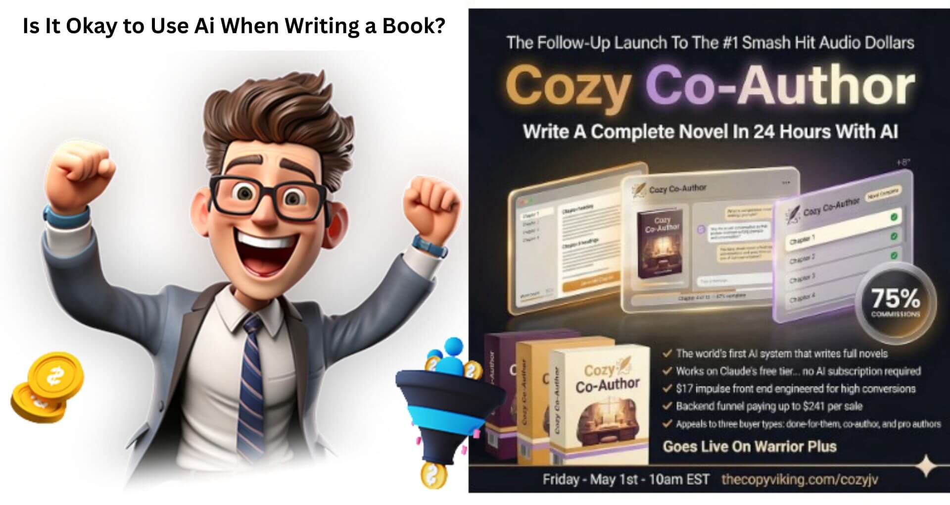 is it okay to use ai when writing a book
