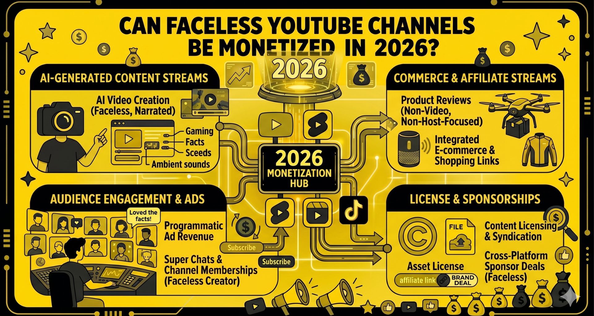 Can Faceless Youtube Channel Be Monetized in 2026