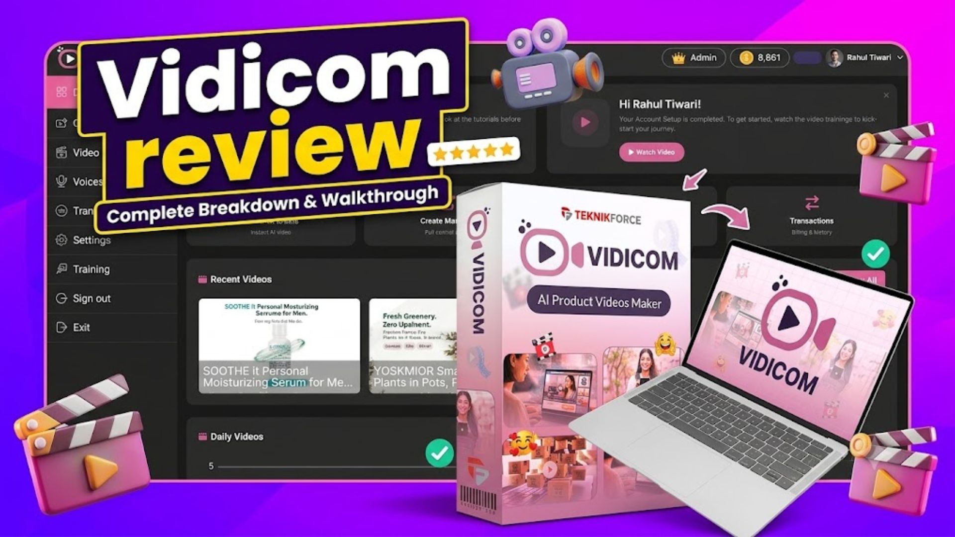 Vidicom review